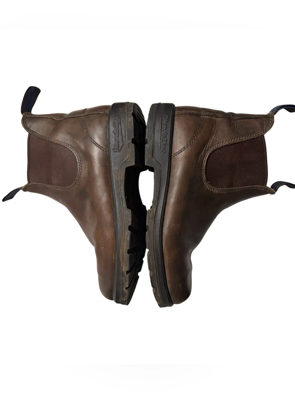 Blundstone Brown Leather Chukka Chelsea Boots - Mens 5.5/Womens 7.5
